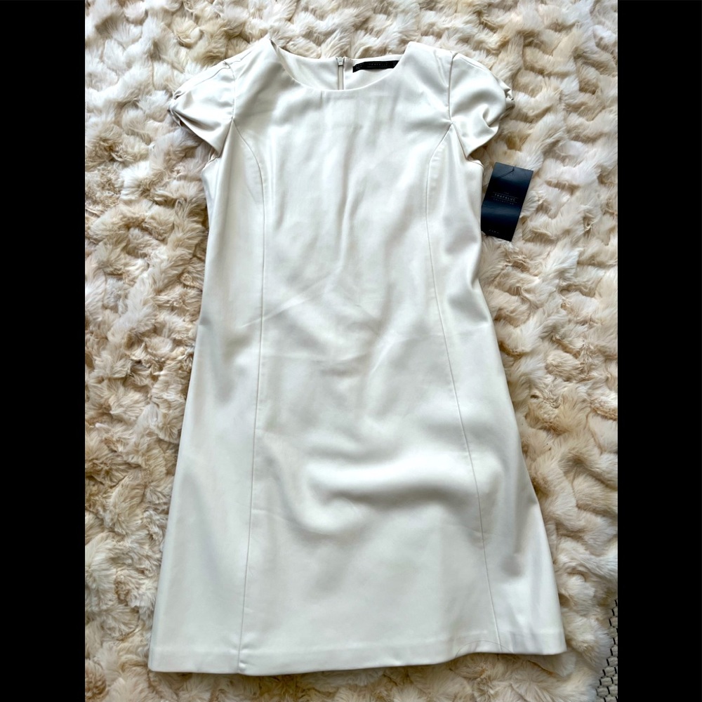 Zara Faux Leather Dress S, Small